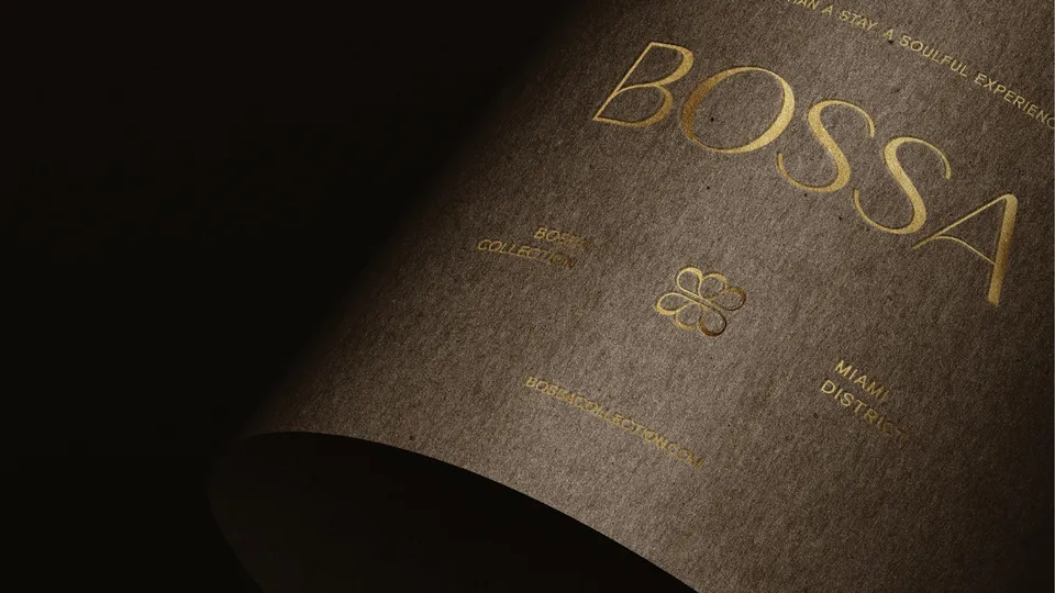 Identidade visual Bossa Collection