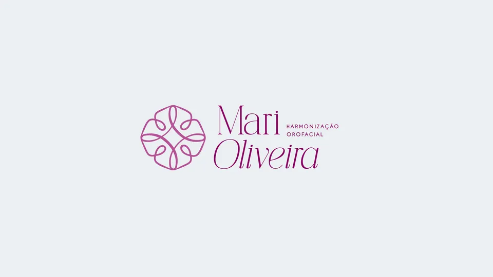 Identidade visual Mari Oliveira