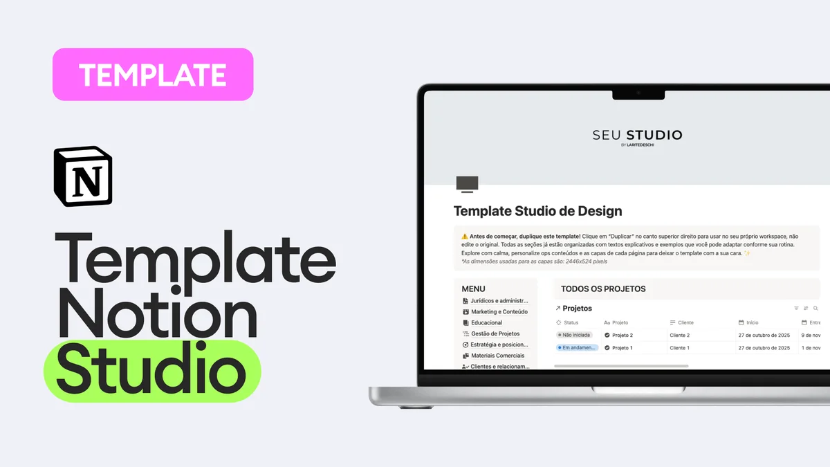Template Notion Studio
