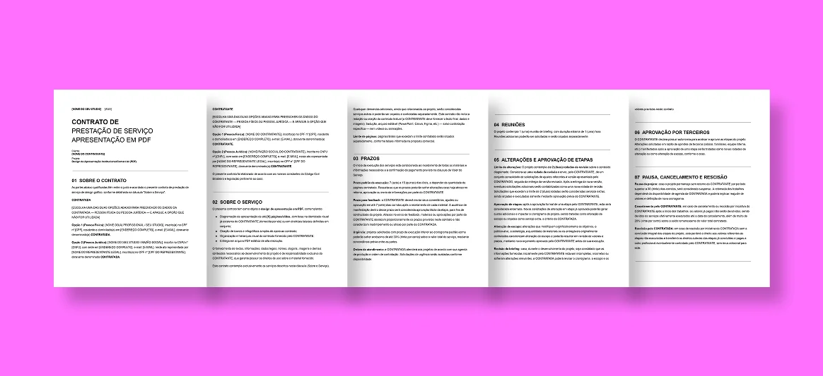 Contratos do Kit Design Studio